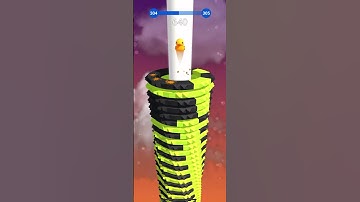 Level 304 Stack Ball Game #kids #kidsvideo #games #gamingvideos #ball #stackball #youtube #shorts