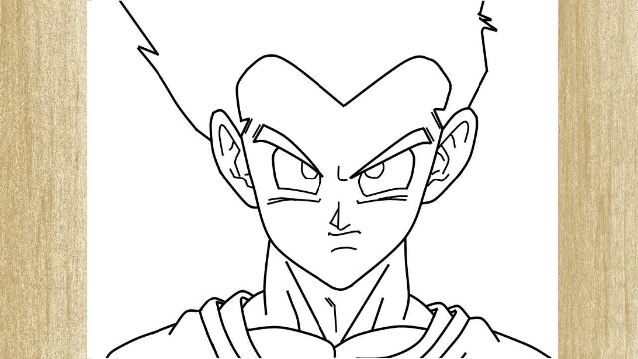 Desenhando/Drawing Goku - Dragon Ball GT 