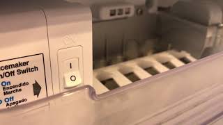 LG French Door refrigerator ice maker no ice