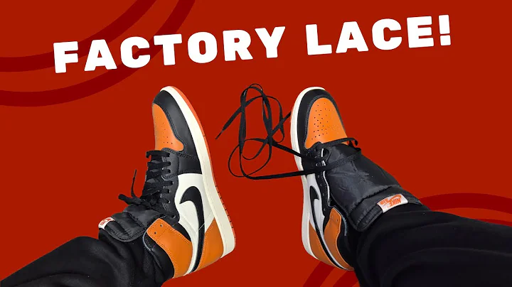 How to Factory Lace the Nike Air Jordan 1 High “Shattered Backboard” (Step-by-Step Tutorial)