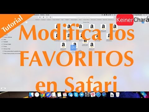 Configurar favoritos en Safari en Mac. Keiner Chará