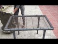 How To Make Dining Table From PVC Pipe And Cement Sand