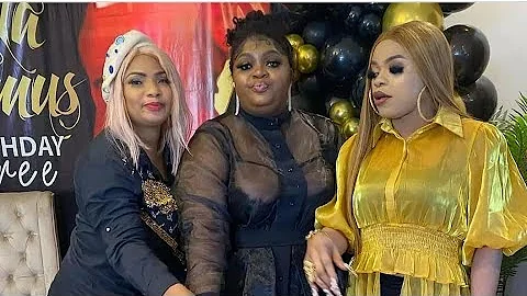 Eniola Badmus celebrate's her birthday and see what Funke Akindele of jenifa's diary gifted her
