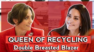 Kate Middleton Repeat Zara's Double Breasted Blazer In Stuns Ways |Royal  Fashion Moments | Be Ready