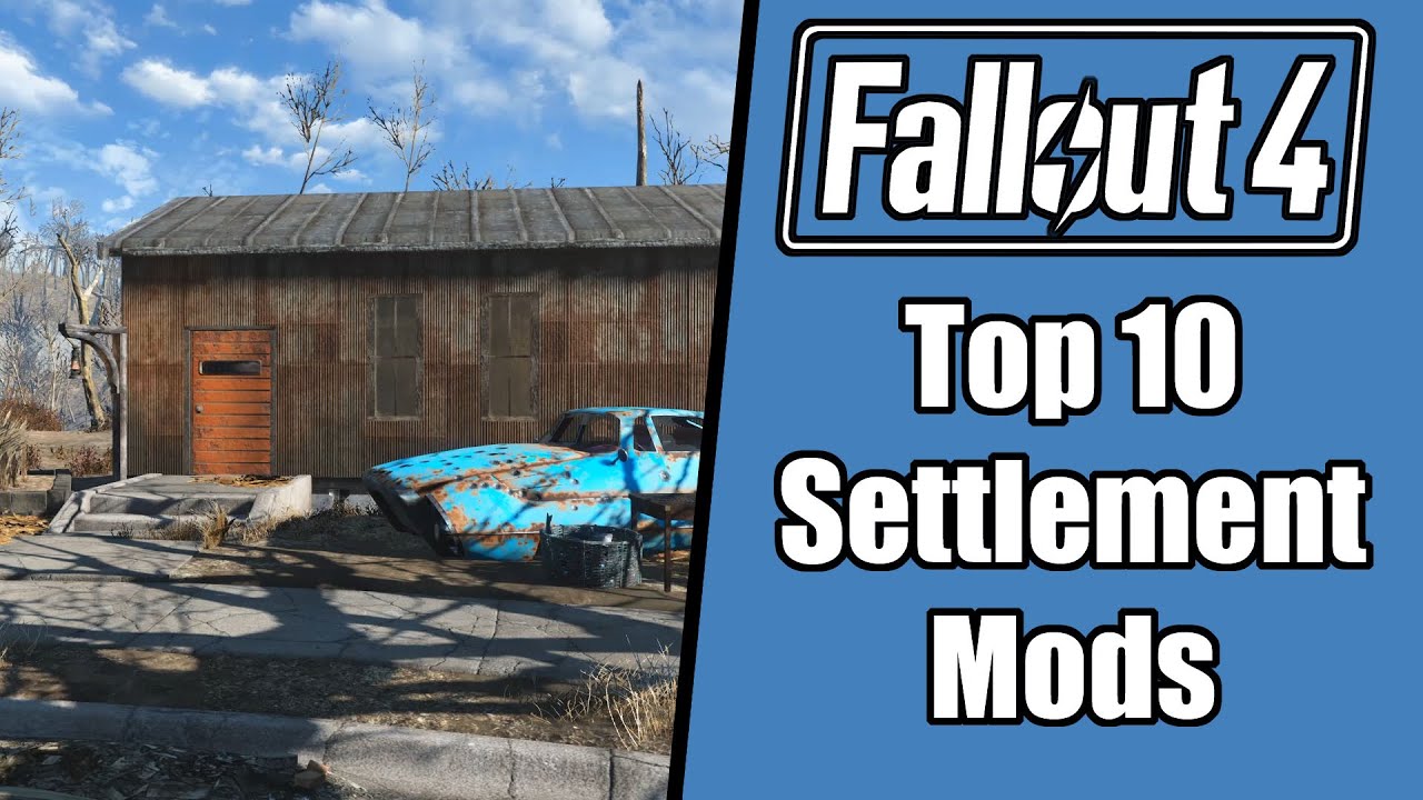 Fallout 4 Mod Bundle Top 10 Settlement Workshop Mods Youtube