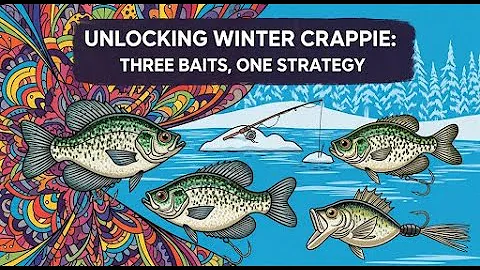 Unlocking Winter Crappie: Three Baits, One Strategy
