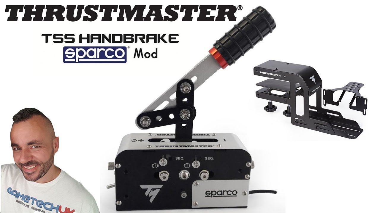 Thrustmaster TSS Sparco Handbrake | Setup and test drive | Dirt Rally 2