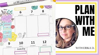 Plan With Me | Classic Happy Planner | May 6-12