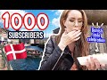1k Subscribers THANK YOU! With Special Danish Celebration 🇩🇰