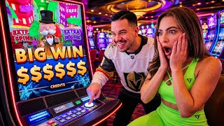 Casino Boss ESCORTED Us to THIS NEW Machine IMMEDIATELY! (Big Check ENERGY)