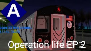 Roblox - Operator's Life: (A) Train to Inwood | 7th Ave Exp | Fulton Street Exp | Rockway Lcl(R160A)