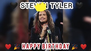 Steven Tyler - HAPPY BIRTHDAY TAJ…CAN'T WAIT TO RELIVE