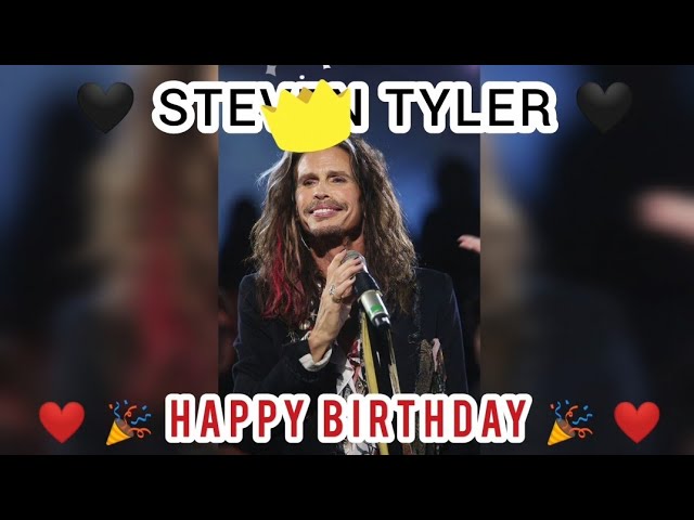 Steven Tyler - TAJ TAJ MY WIZARD OF AWW'SYOU'RE MY MAN CHILD YEAJUST  BECAUSE BECAUSEHAPPY BIRTHDAYI LOVE YOU BIG, LOVE DADDY