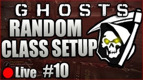 Call Of Duty: Ghosts - "WHERE IS HE!" - Random Class Setup #10 - COD Ghost Multiplayer