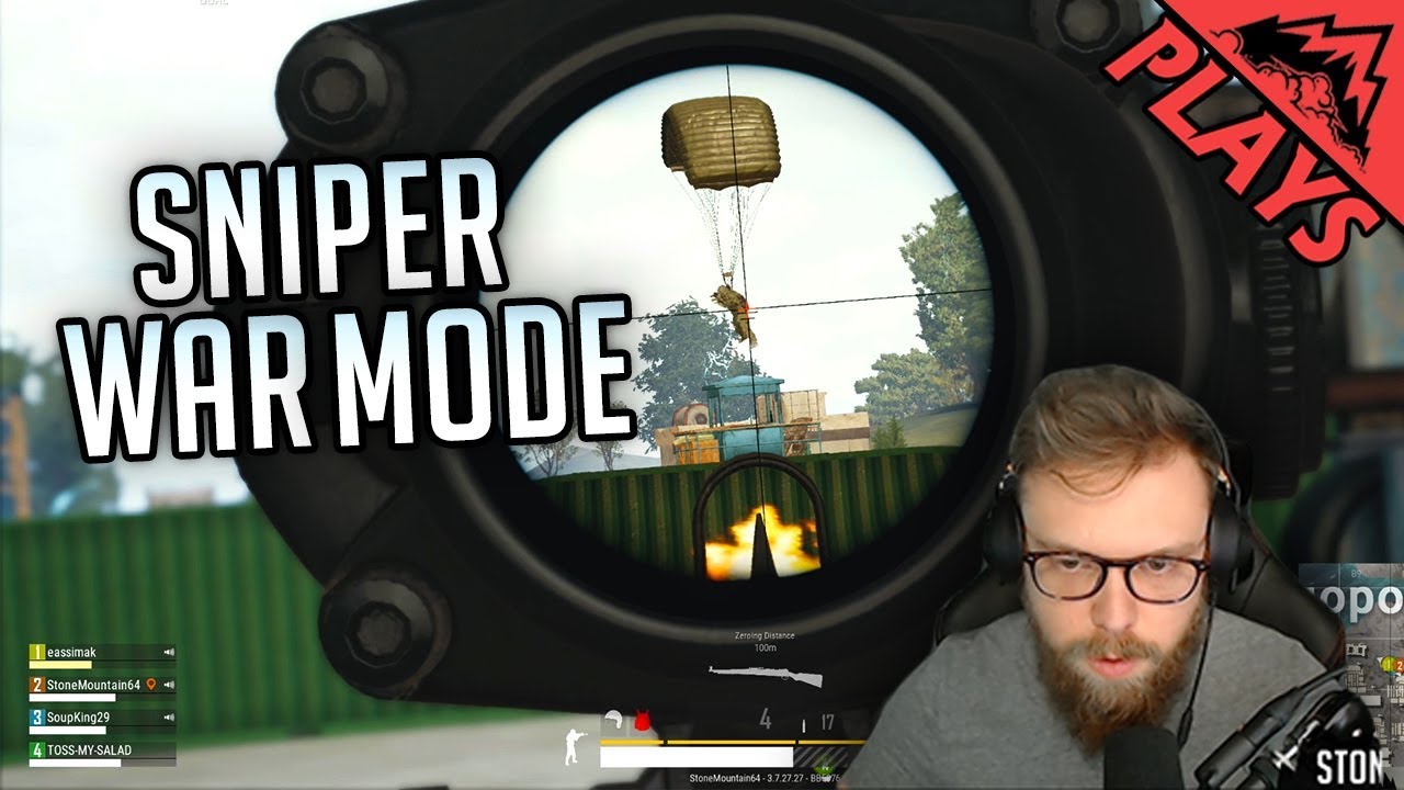 SNIPER WAR MODE - PlayerUnknown's Battlegrounds Gameplay #174 (PUBG FPP Custom Games) pvp соль