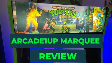 Arcade1up Lit Marquee Review | TMNT