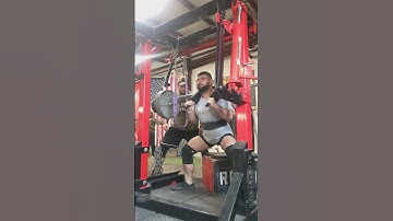 03.02.2024 Dynamic Effort Box Squats SSB(65lb bar) 365lbs against 80 pounds in chain