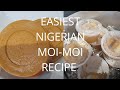 HOW TO MAKE MOI-MOI \ Plastic Plate Method \ EASIEST MOI MOI RECIPE!