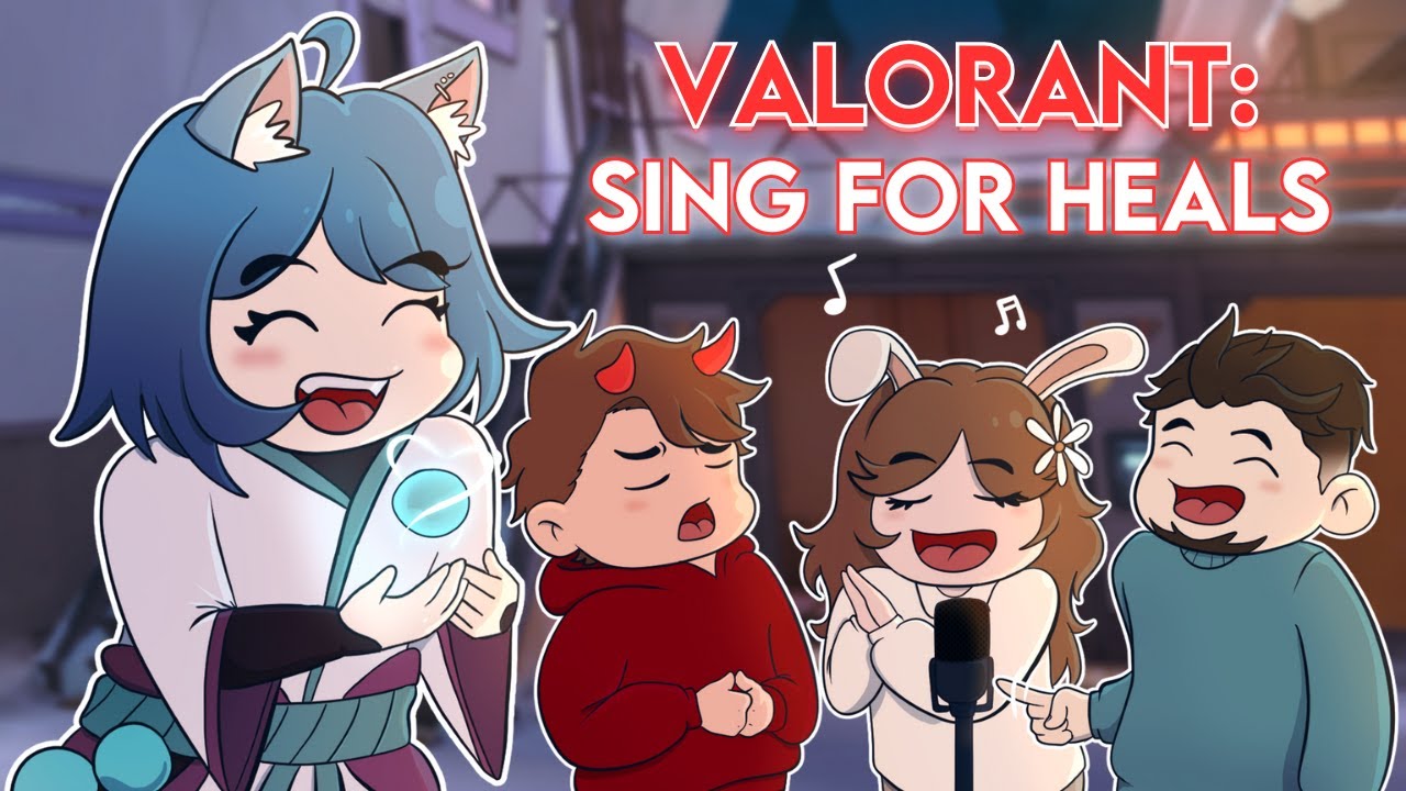 I made my friends sing for heals in Valorant (feat. Siri, Pine, and Natt)
