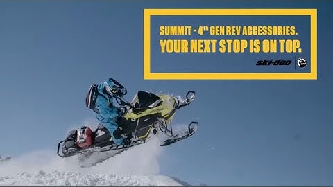 Ski Doo Summit REV Accessories