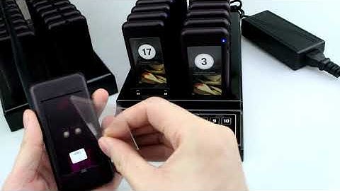 How to learn pager for TIVDIO T-112 calling system F9402A