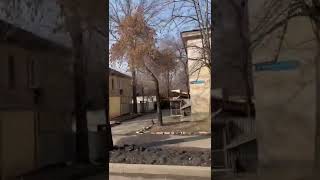 Алматы. Улица Шевченко. Февраль 2022. Kazakhstan. Almaty. February