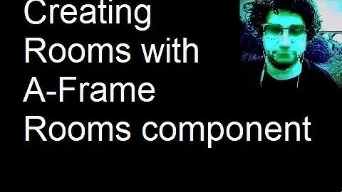Creating rooms with A-Frame Rooms component