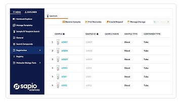 Configurable Sample Management Software From Sapio Sciences: In-Depth Demo