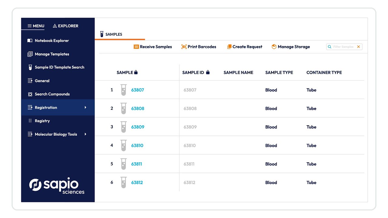 Configurable Sample Management Software From Sapio Sciences: In
