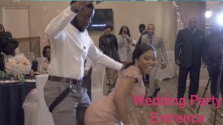 Congolese  Bridal Party Entrances USA  " LE FEU" Danseurs Congolais