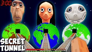 I found SECRET PLANET to OBUNGA \& THE MAN IN WINDOW \&  in MINECRAFT animation! MOBS