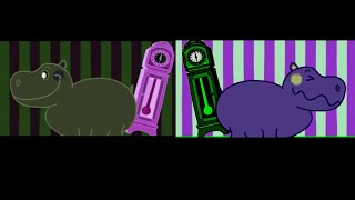 THE HIPPO|| HICKORY DICKORY DOCK VIDEO EFFECTS+SOUND EFFECTS WITH COLOR INVERTION