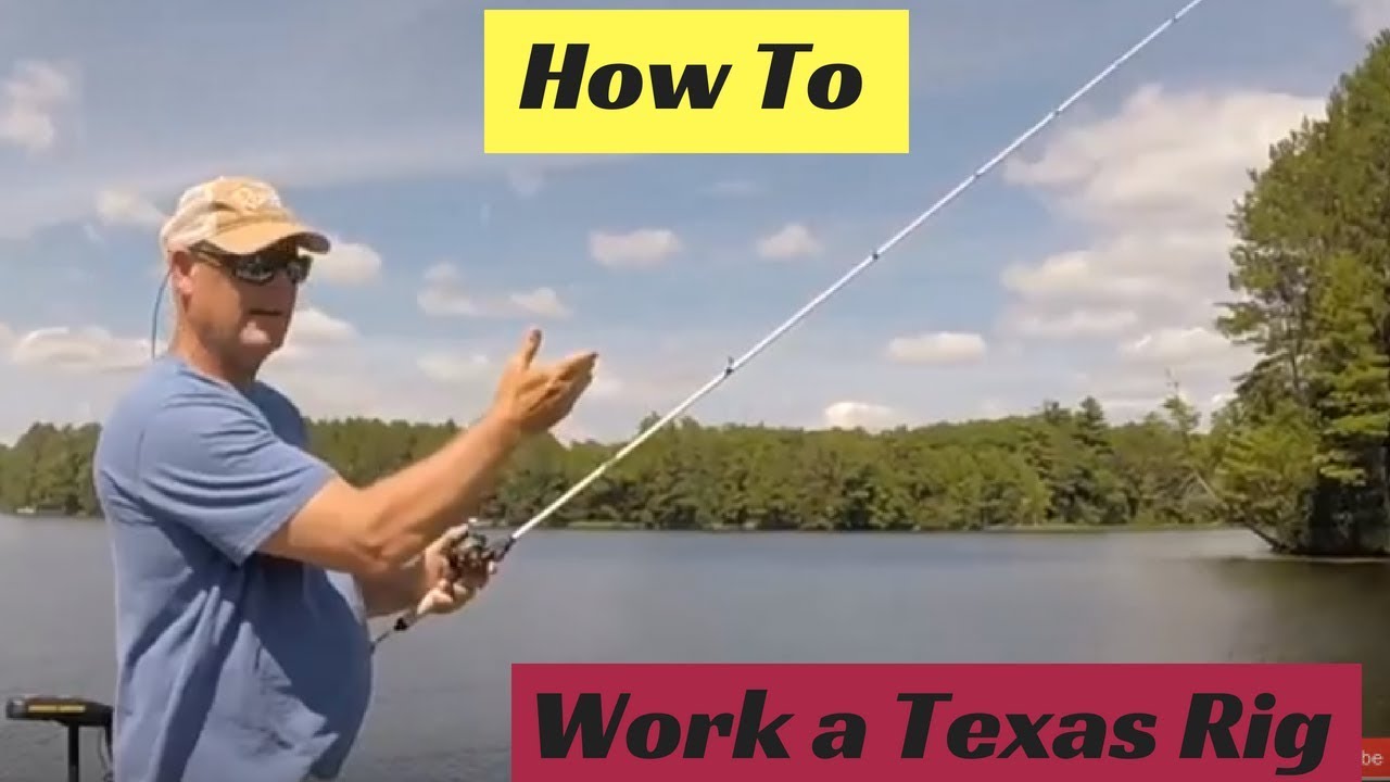 How to work a Texas rig worm 