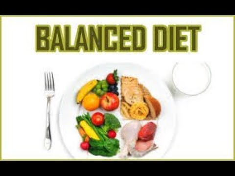 Balanced Diet Chart For Different Age Groups