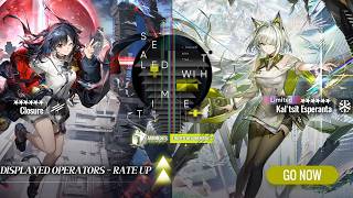 Arknights – Sealed With Time Pulls (Pulling for Kal’tsit Esperanta & Closure)