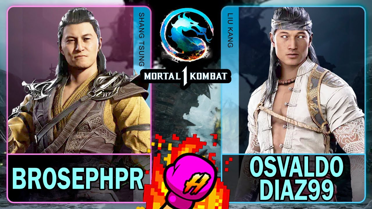 MK1 BrosephPR (SHANG TSUNG) VS Osvaldo Diaz99 (LIU KANG)🥊Mortal Kombat 1🥊4K 60ᶠᵖˢ