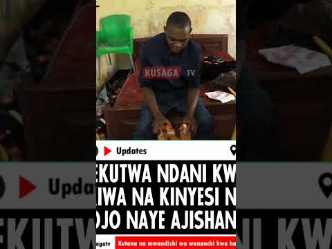 AIBU AKAMATWA NA ZAIDI YA LITA 60 ZA MKOJO NA NDOO ZA KINYESI NDANI KWAKE