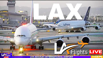 🔴LIVE REVERSE OPS at LAX Airport | LAX LIVE