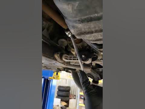 Oil drain plug removal - YouTube