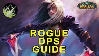 Classic WoW: Rogue PvE DPS Guide - Talents, Pre-Raid BiS \& Rotation