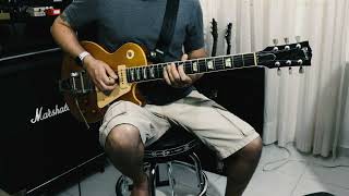 Men at Work - Who Can it Be Now? (Solo on guitar)