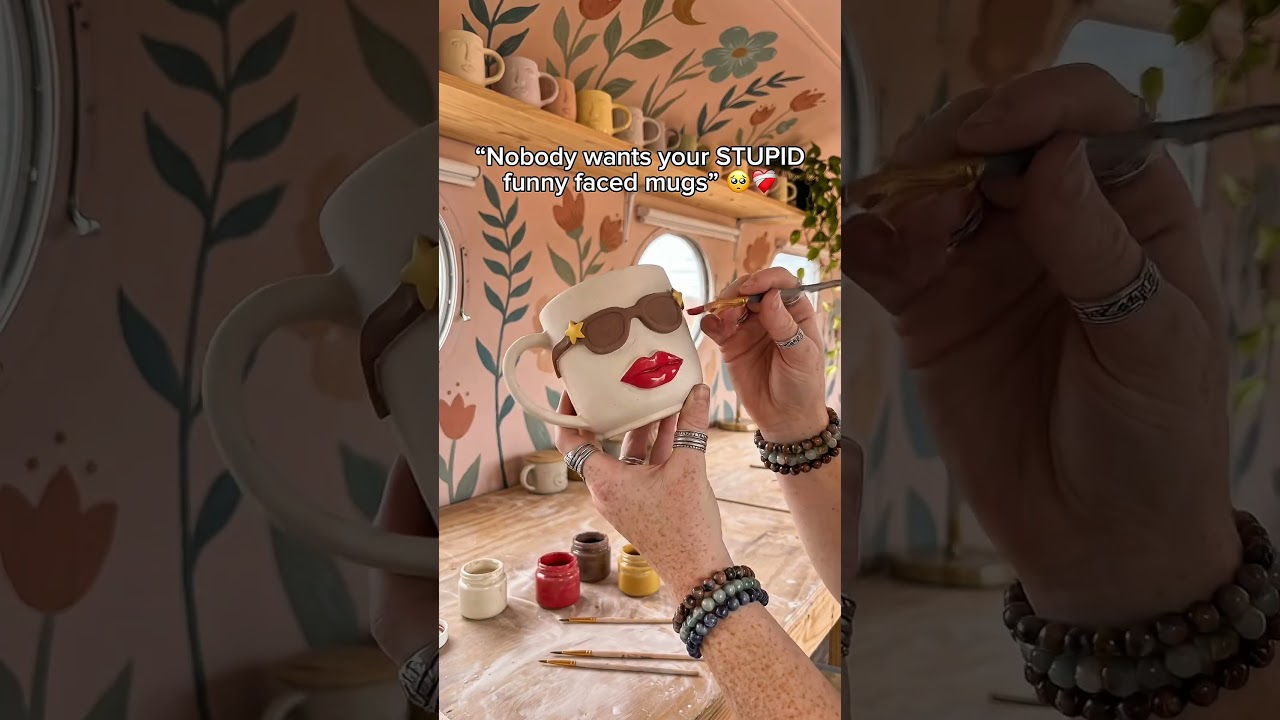 Please let me know what you guys think.. 🥺 #whimsical #whimsy #mugs #funnymugs #novelty