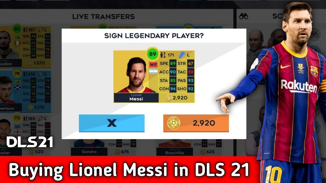 Free download Lionel Messi Para Dream League Soccer [1280x720] for