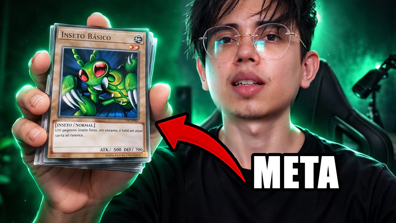 MEU DECK DE INSETOS CLÁSSICO - YUGIOH TCG