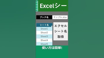 [無料配布]Excelシート名自動取得ツール[使用方法説明ver] #ひまえくせる #Excelプログラム #excel #エクセル #自動化 #shorts #vba