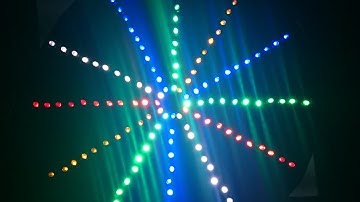 LED chaser using Arduino Nano and 132 LEDs (with code)