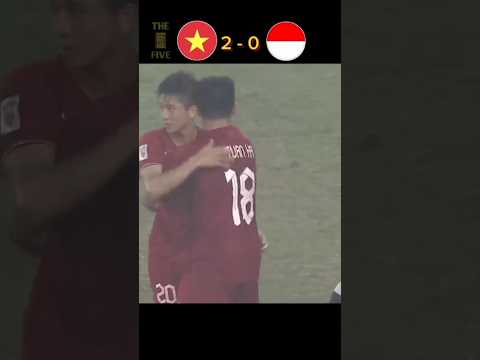 Vietnam vs Indonesia semifinal second leg [ AFF Mitsubishi Electric Cup 2022 ] #shorts