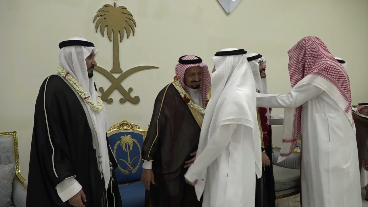 حفل زواج الشاب الدكتور / حسين بن خالد شيخين الفلقي يوم الجمعة 11  /  11 /  1446هـ بقصر العرب بالدرب