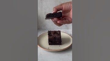 EGGLESS Chocolate Brownies | Perfect Crinkle Top Brownie | Best Eggless Fudgy Brownie | Best Bites