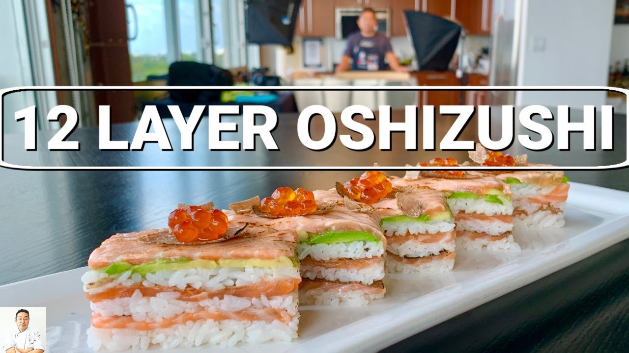 12 Layer Oshizushi With $1500/Pound Truffle | Hiroyuki Terada - Diaries of a Master Sushi Chef